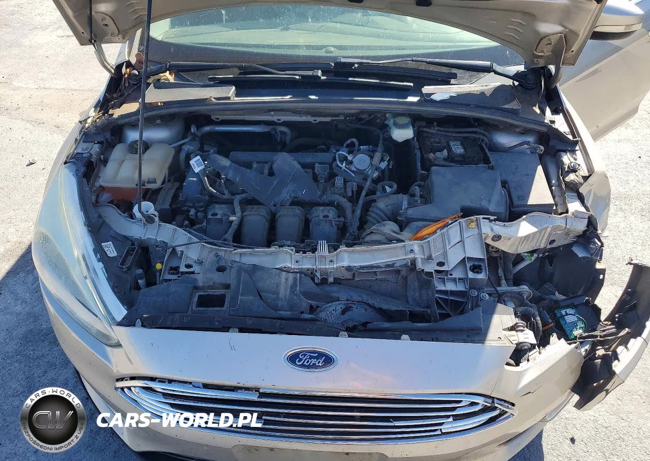 2017 Ford Focus Titanium VIN:1FADP3J27HL238345 - 11