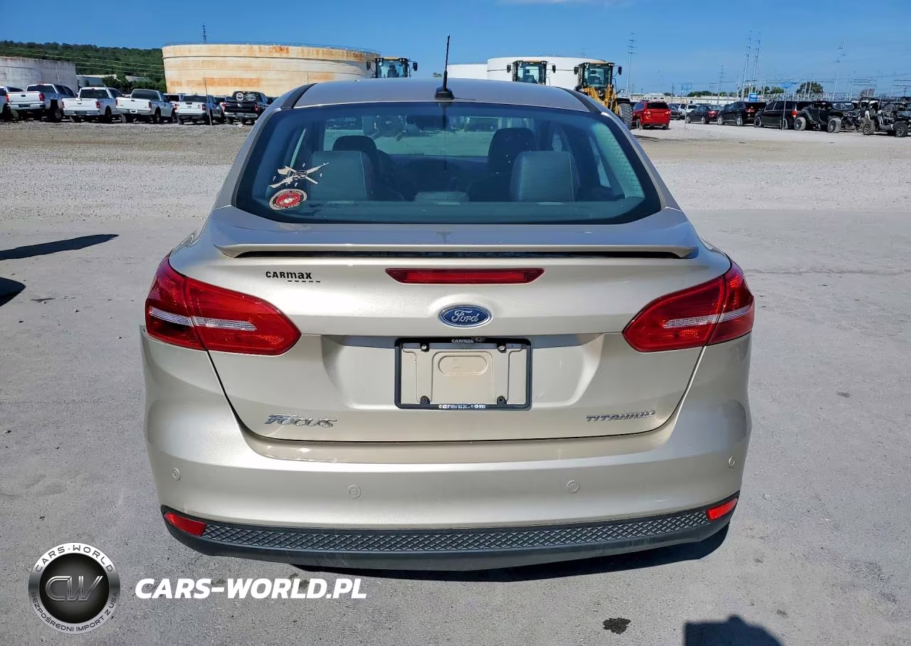 2017 Ford Focus Titanium VIN:1FADP3J27HL238345 - 6