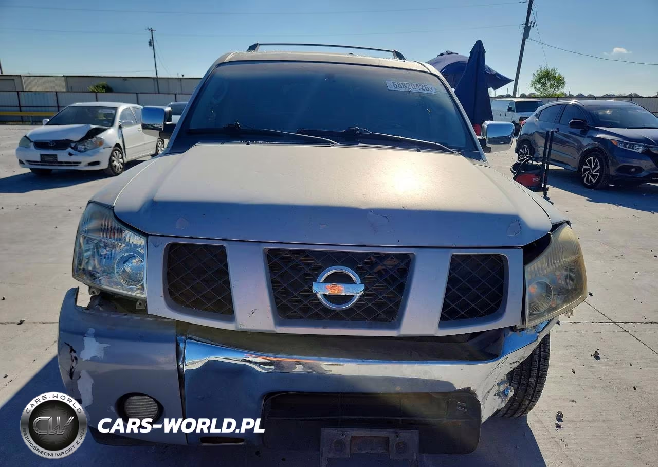 2004 Nissan Armada Se VIN:5N1AA08A54N725323 - 5