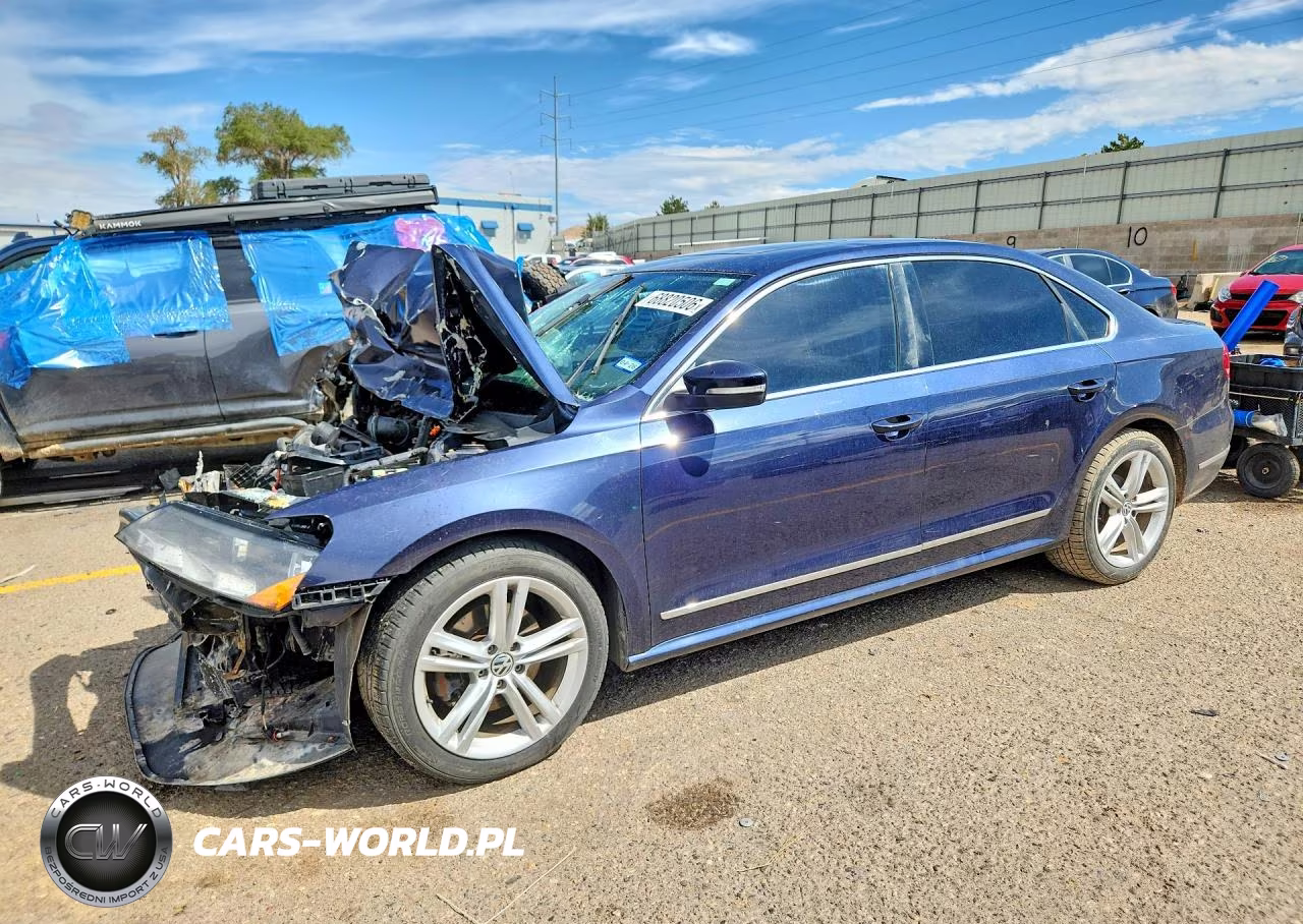2014 Volkswagen Passat Sel VIN:1VWCN7A38EC053788 - 1