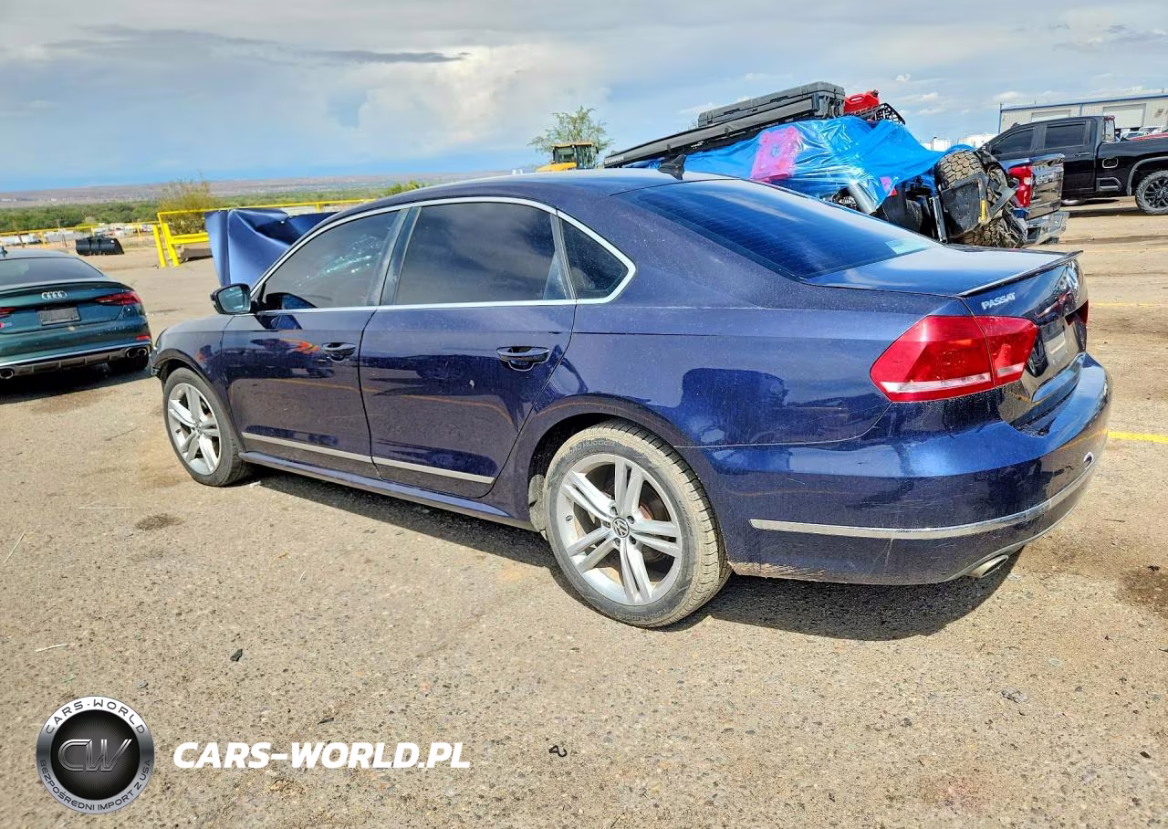2014 Volkswagen Passat Sel VIN:1VWCN7A38EC053788 - 2