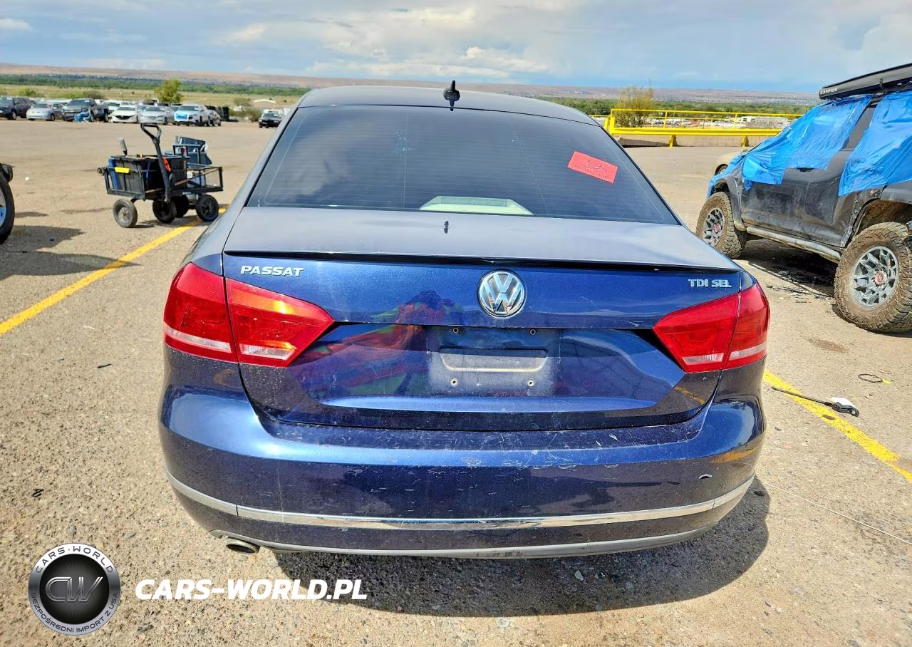 2014 Volkswagen Passat Sel VIN:1VWCN7A38EC053788 - 6