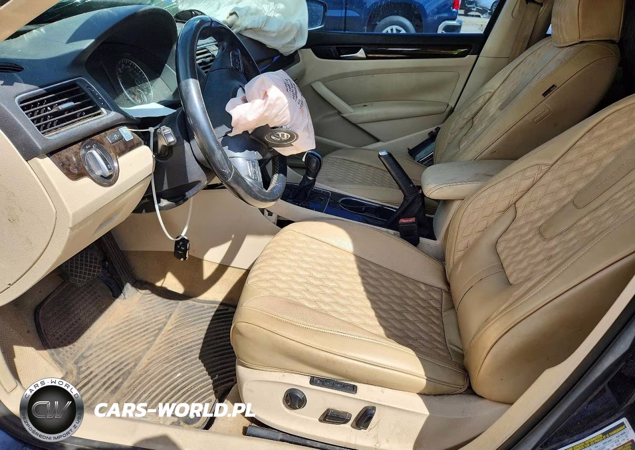 2014 Volkswagen Passat Sel VIN:1VWCN7A38EC053788 - 7