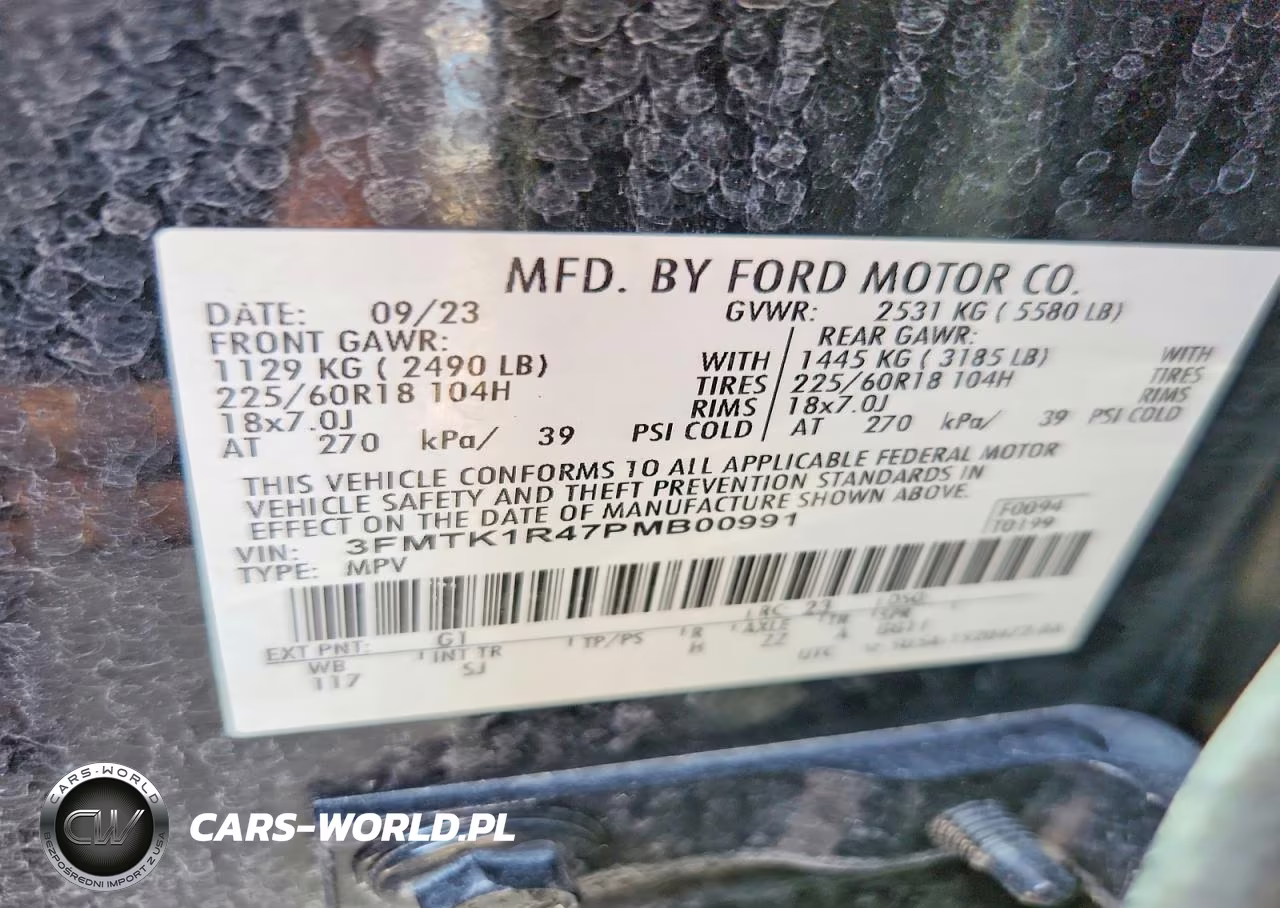 2023 Ford Mustang Mach-E Select VIN:3FMTK1R47PMB00991 - 14