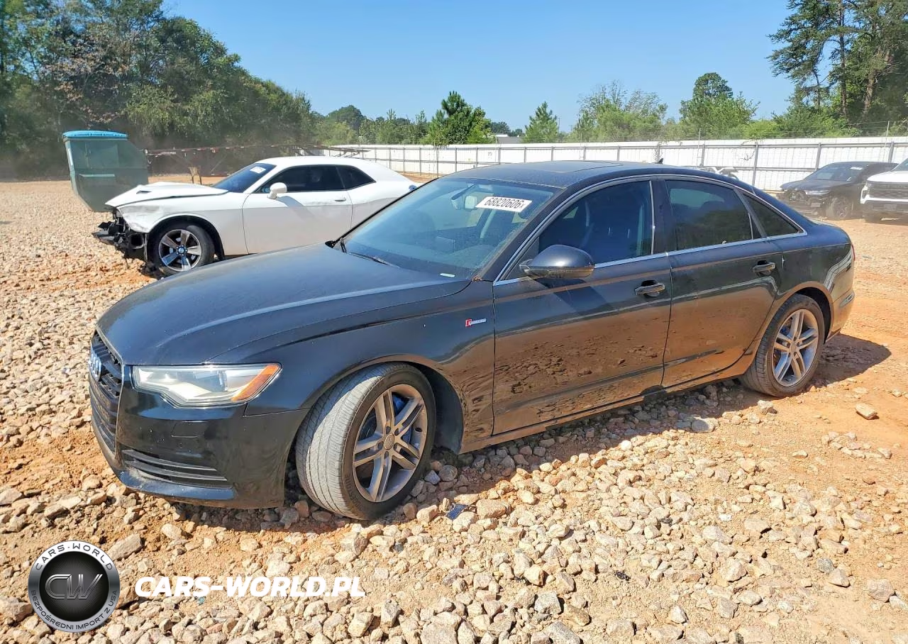 2012 Audi A6 VIN:WAUBGAFC7CN007351 - 1