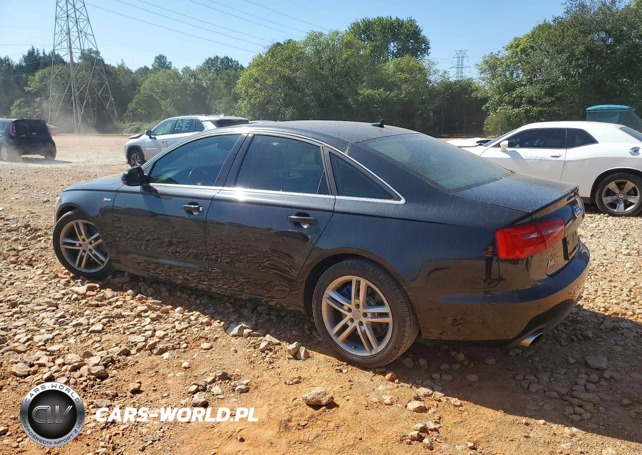 2012 Audi A6 VIN:WAUBGAFC7CN007351 - 2