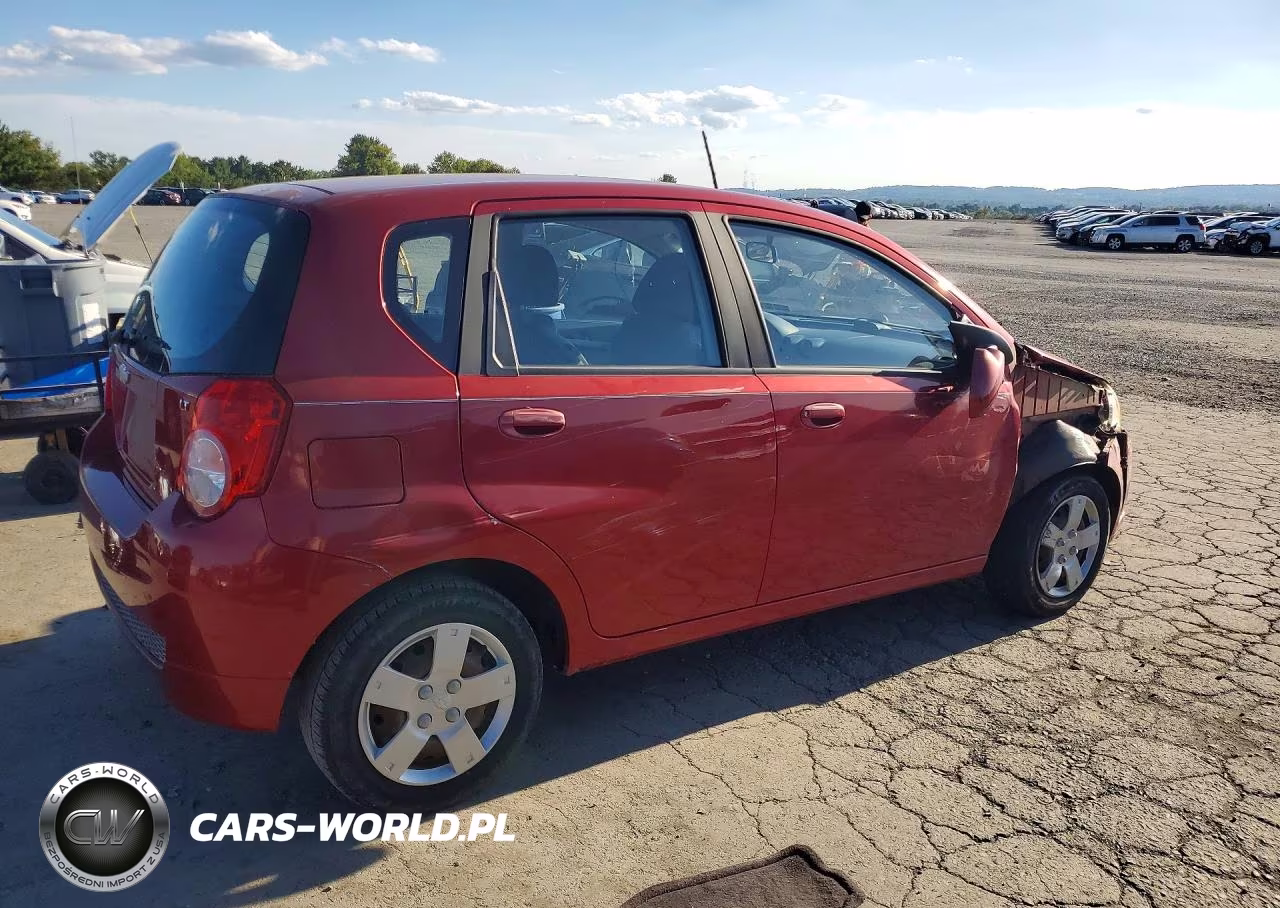 2009 Chevrolet Aveo Ls VIN:KL1TD66E89B321672 - 3