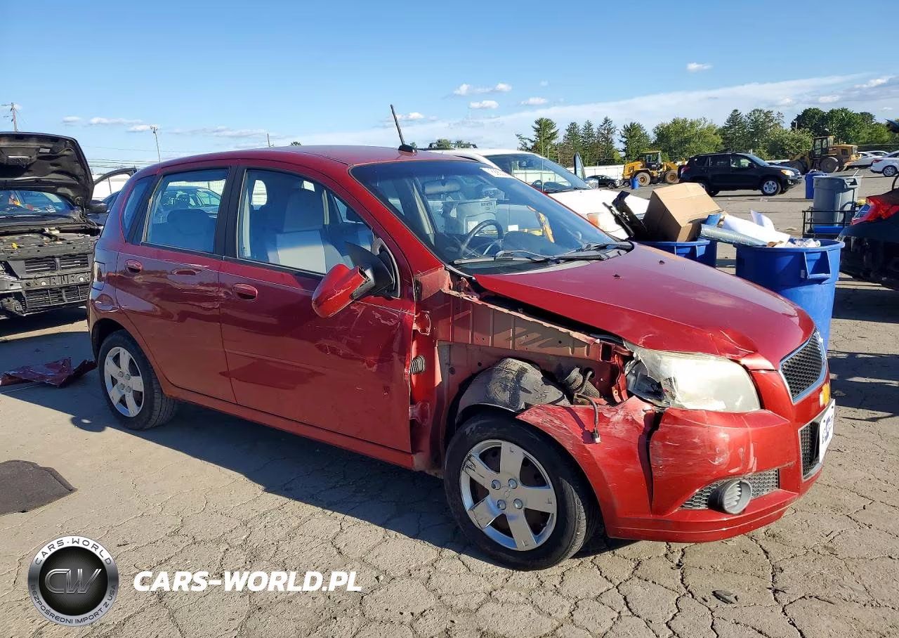 2009 Chevrolet Aveo Ls VIN:KL1TD66E89B321672 - 4