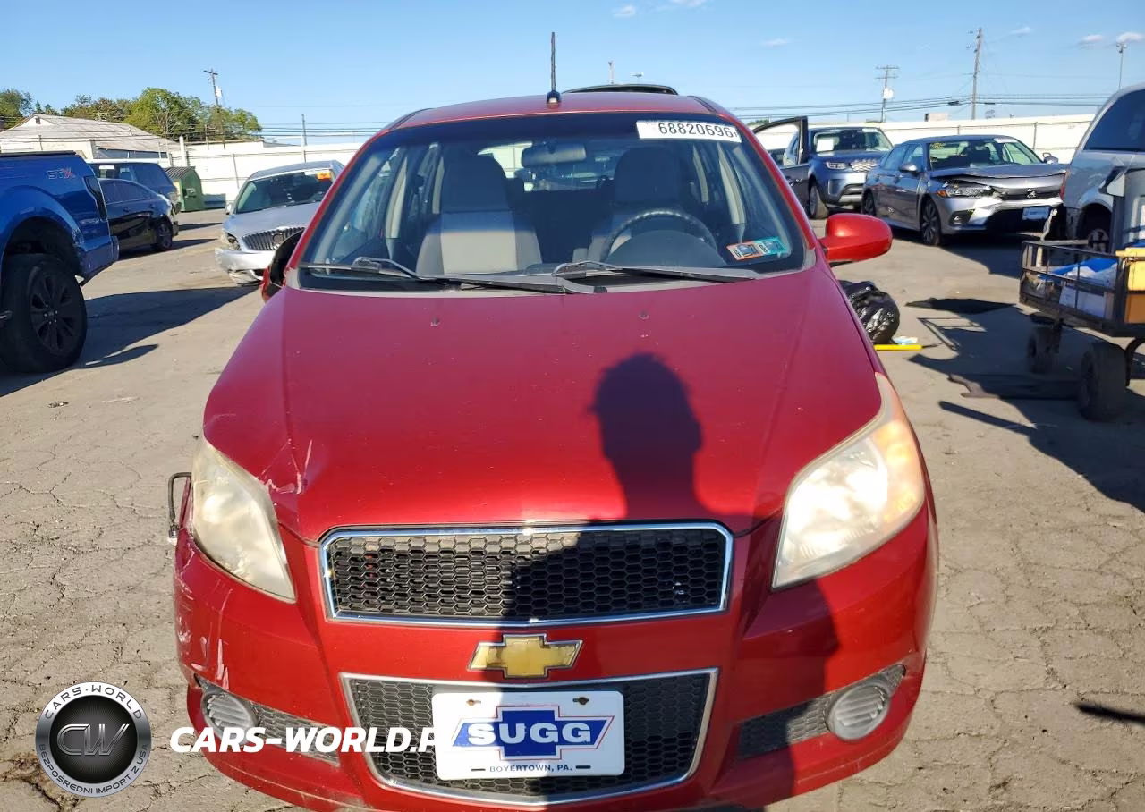 2009 Chevrolet Aveo Ls VIN:KL1TD66E89B321672 - 5