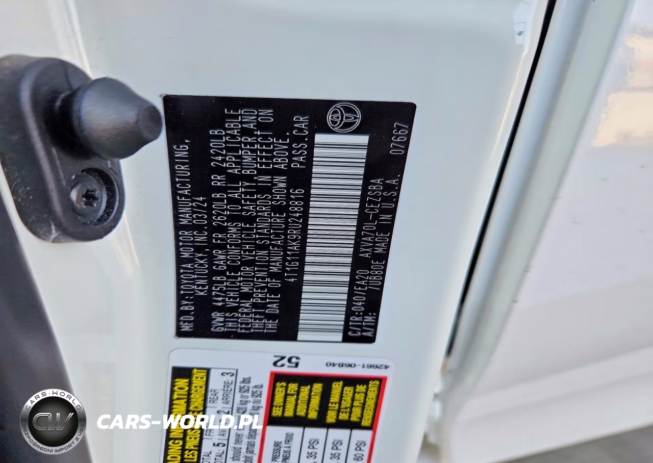 2024 Toyota Camry Se VIN:4T1G11AK9RU248816 - 13