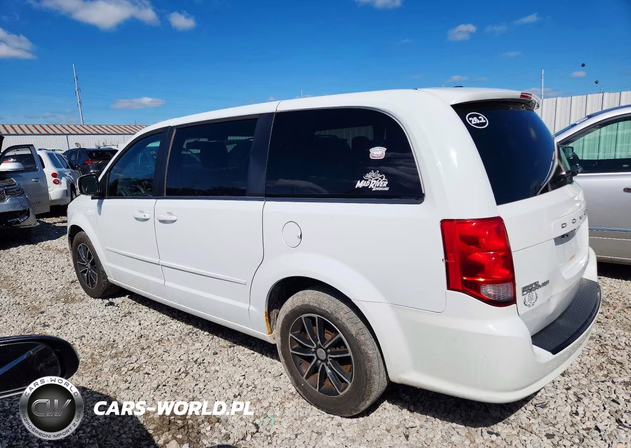2017 Dodge Grand Caravan Se VIN:2C4RDGBG0HR615406 - 2