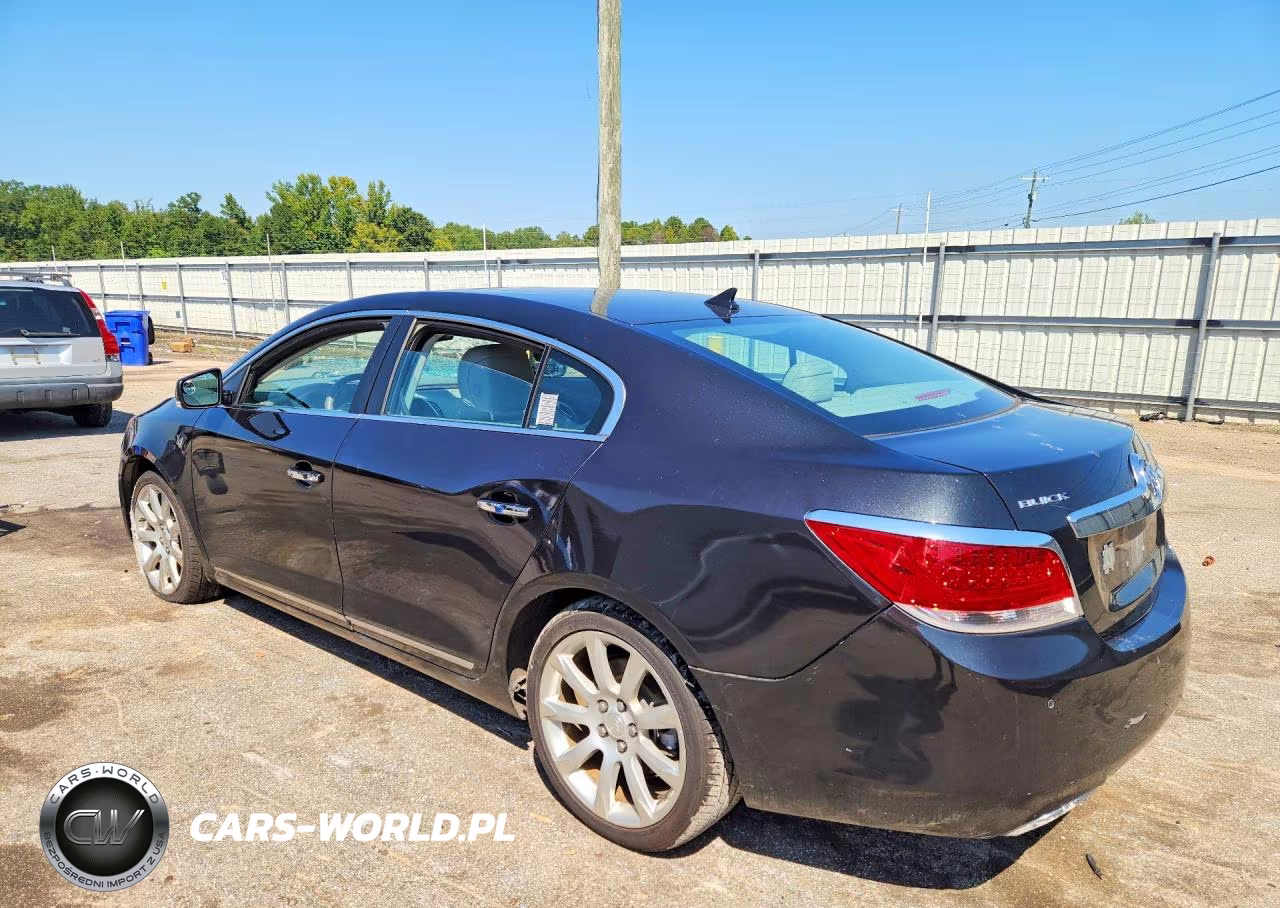 2010 Buick Lacrosse Cxs VIN:1G4GE5EVXAF242838 - 2