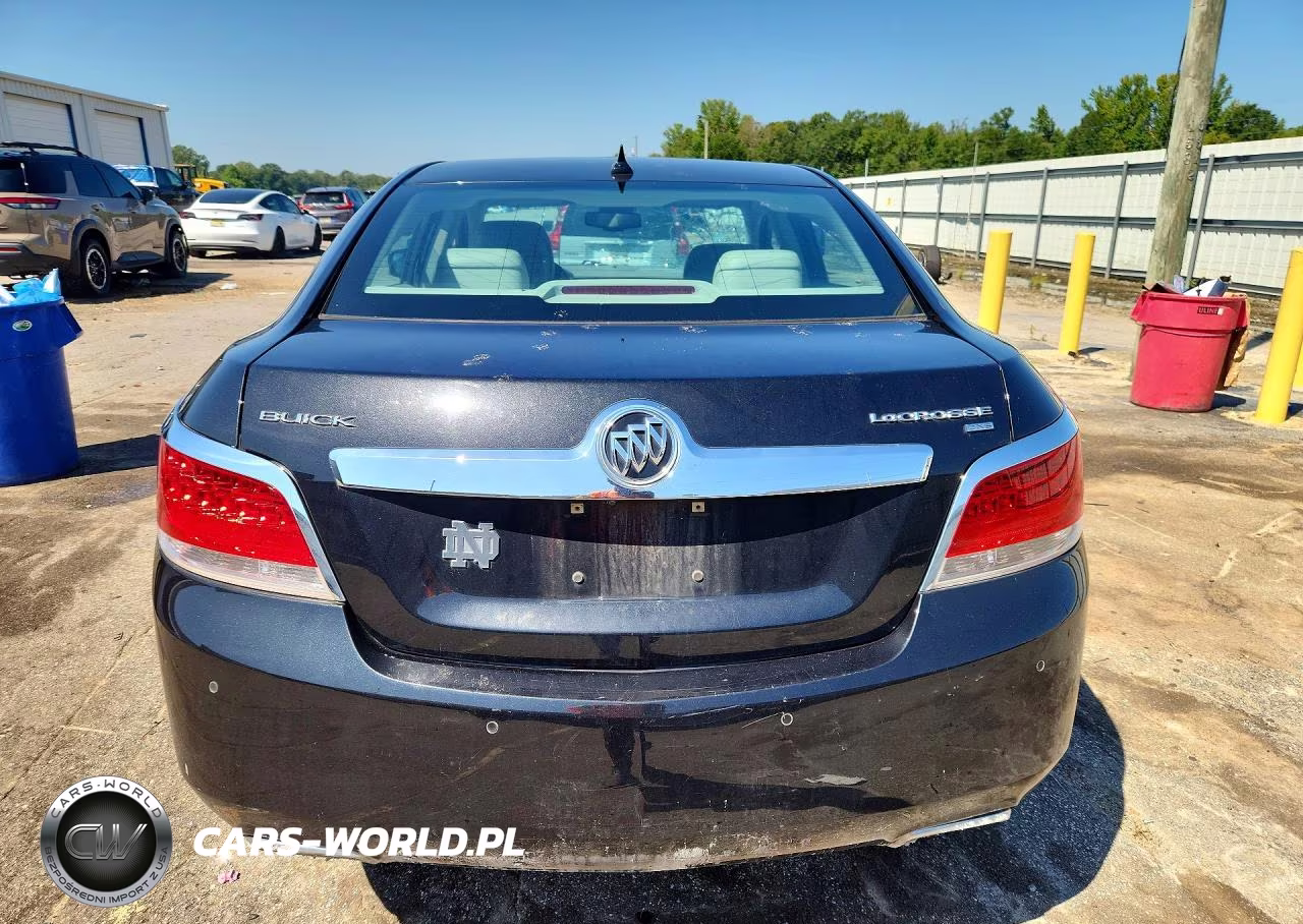 2010 Buick Lacrosse Cxs VIN:1G4GE5EVXAF242838 - 6