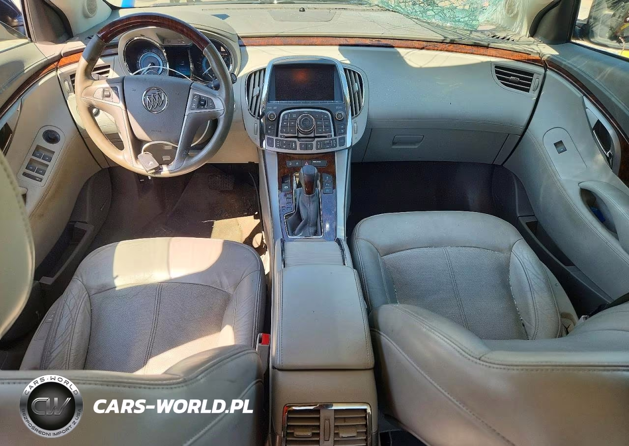 2010 Buick Lacrosse Cxs VIN:1G4GE5EVXAF242838 - 8