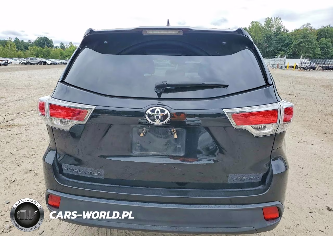 2016 Toyota Highlander Xle VIN:5TDJKRFH9GS306475 - 6