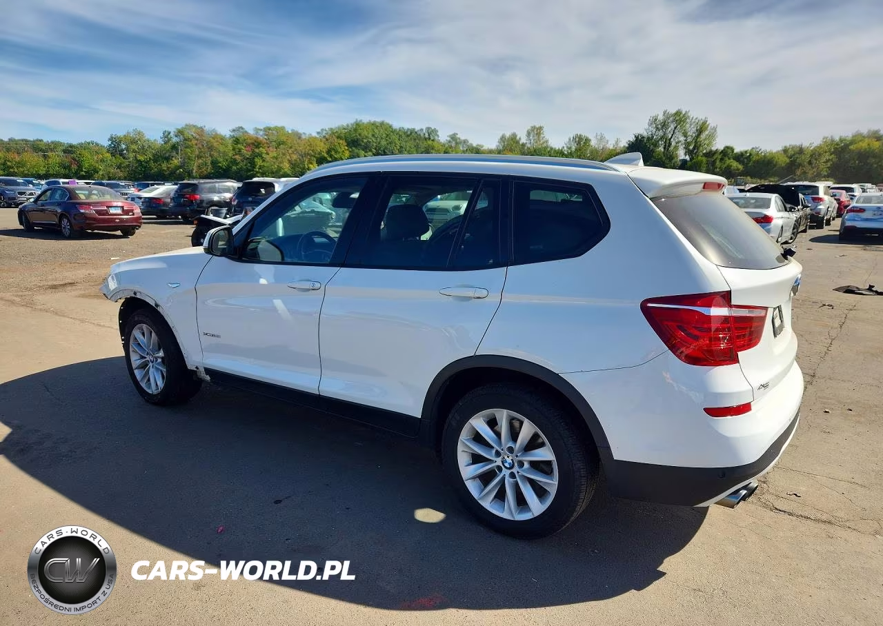 2016 BMW X3 xDrive28I VIN:5UXWX9C58G0D92450 - 2