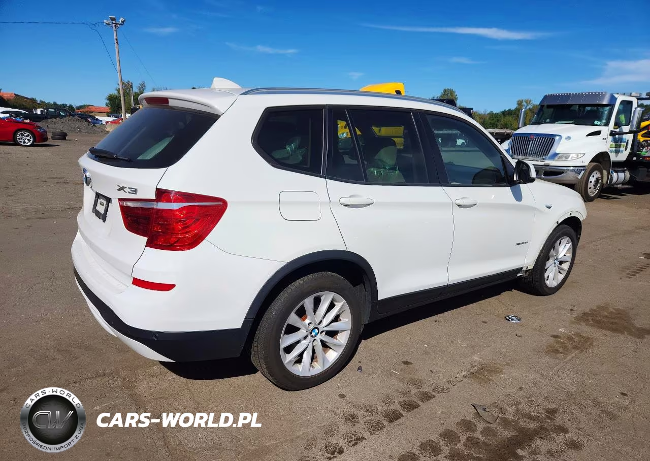 2016 BMW X3 xDrive28I VIN:5UXWX9C58G0D92450 - 3