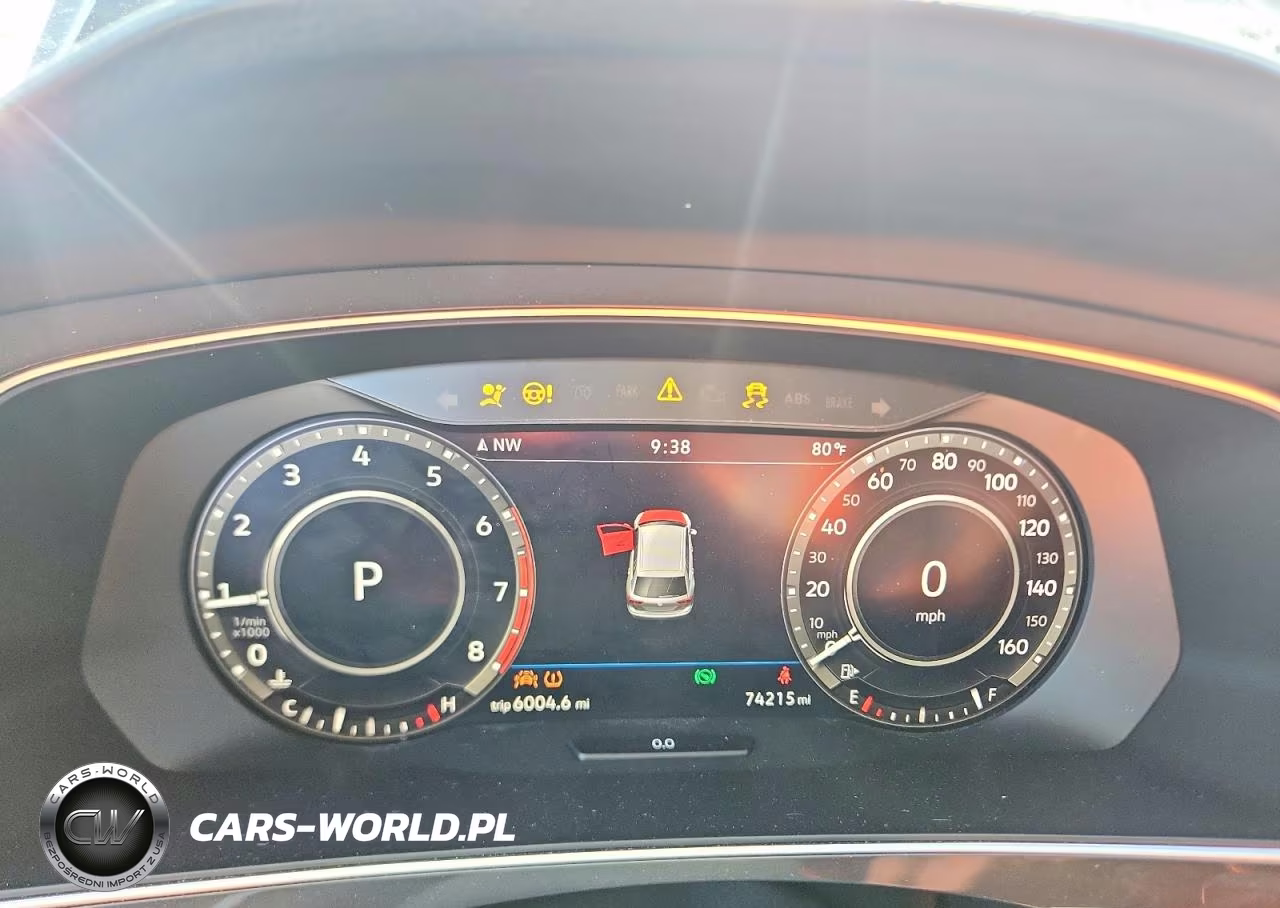 2019 Volkswagen Tiguan Se VIN:3VV2B7AX2KM052352 - 9