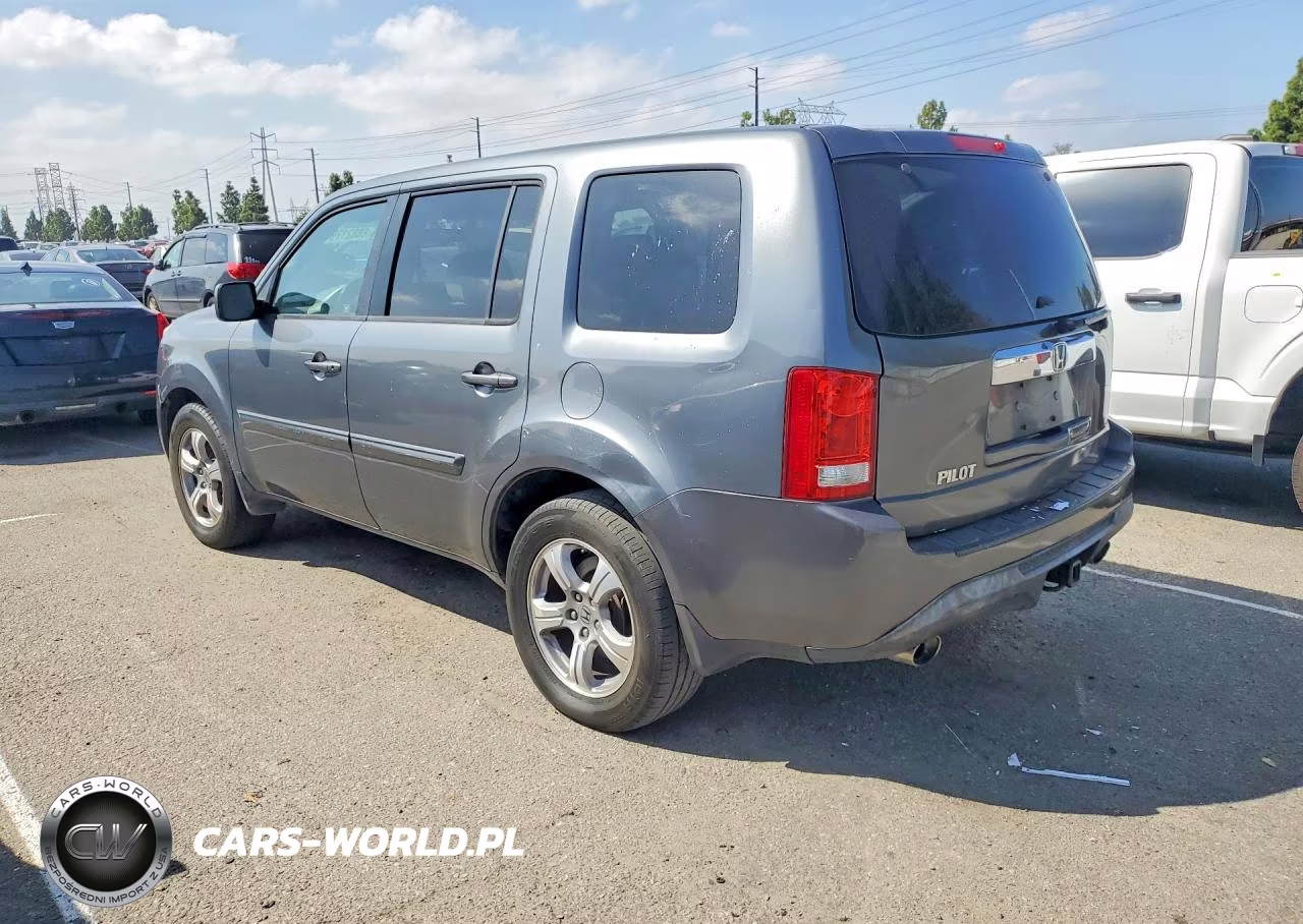 2012 Honda Pilot Ex VIN:5FNYF3H46CB001850 - 2