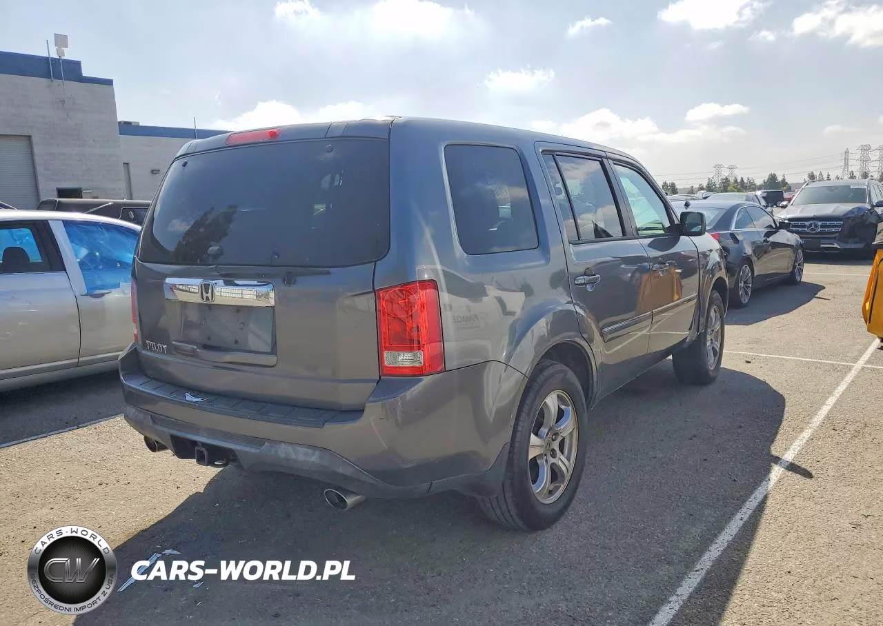 2012 Honda Pilot Ex VIN:5FNYF3H46CB001850 - 3