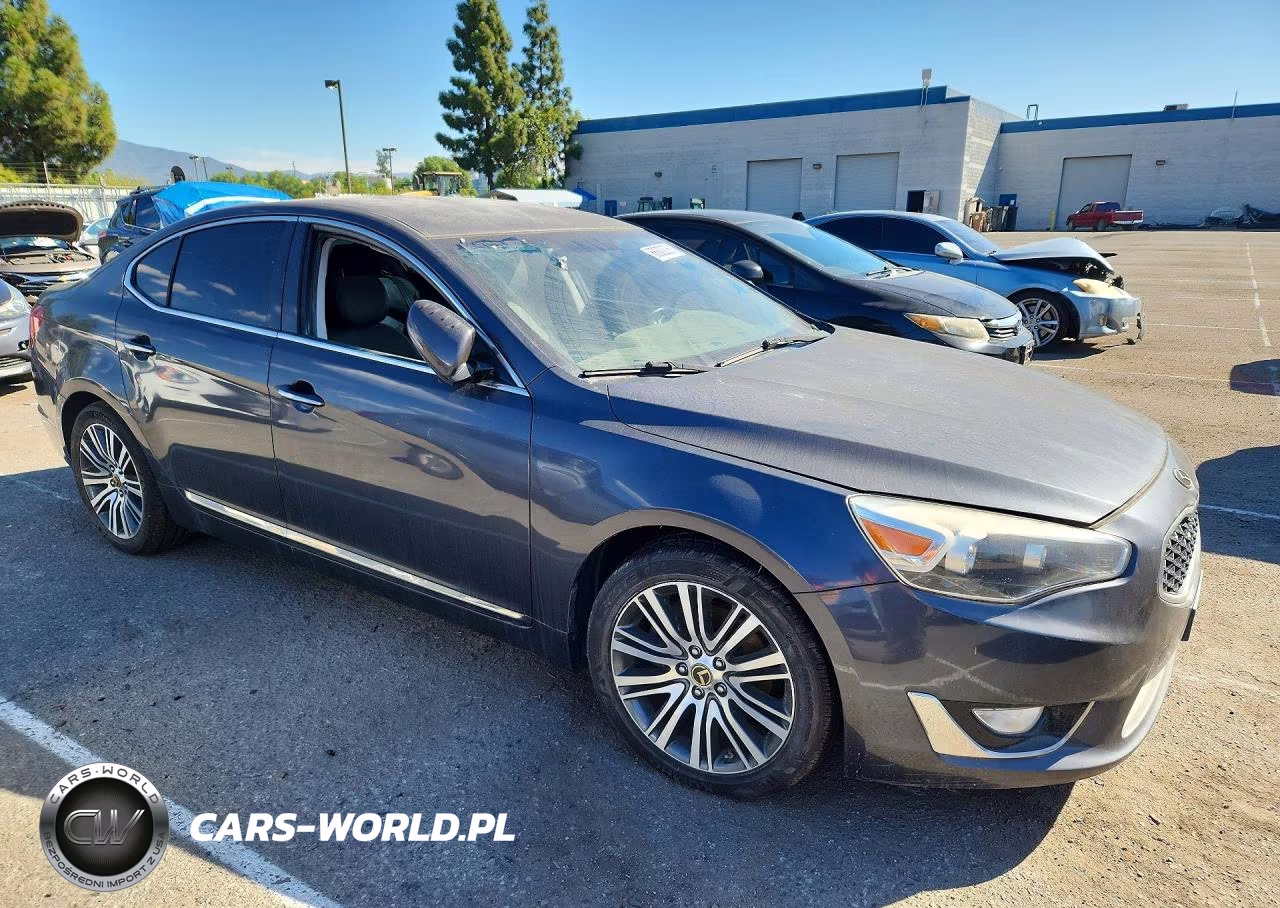 2014 Kia Cadenza Premium VIN:KNALN4D72E5134769 - 4