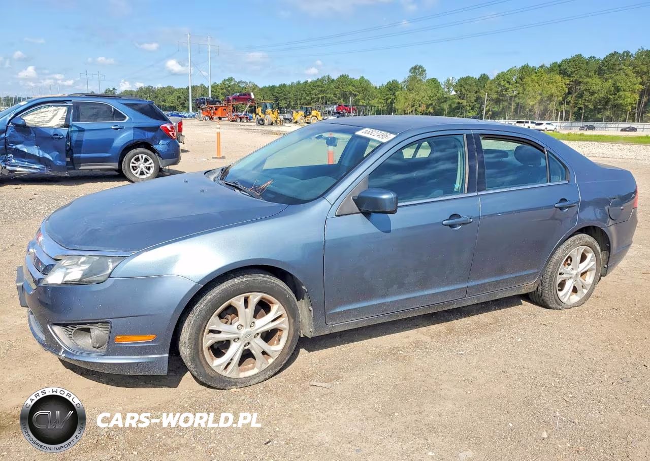 2012 Ford Fusion Se VIN:3FAHP0HG7CR261202 - 1