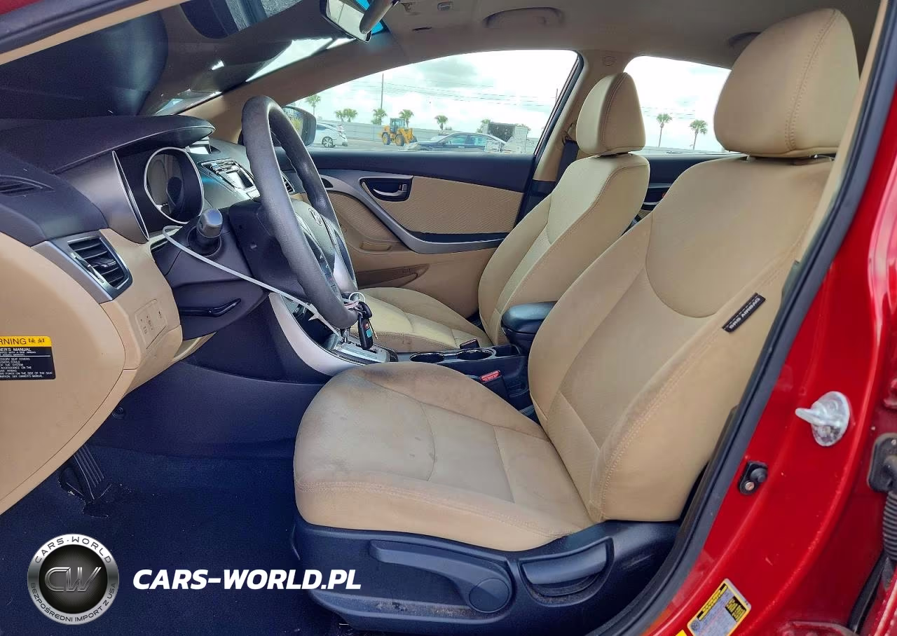 2013 Hyundai Elantra Gls VIN:KMHDH4AE5DU620607 - 7