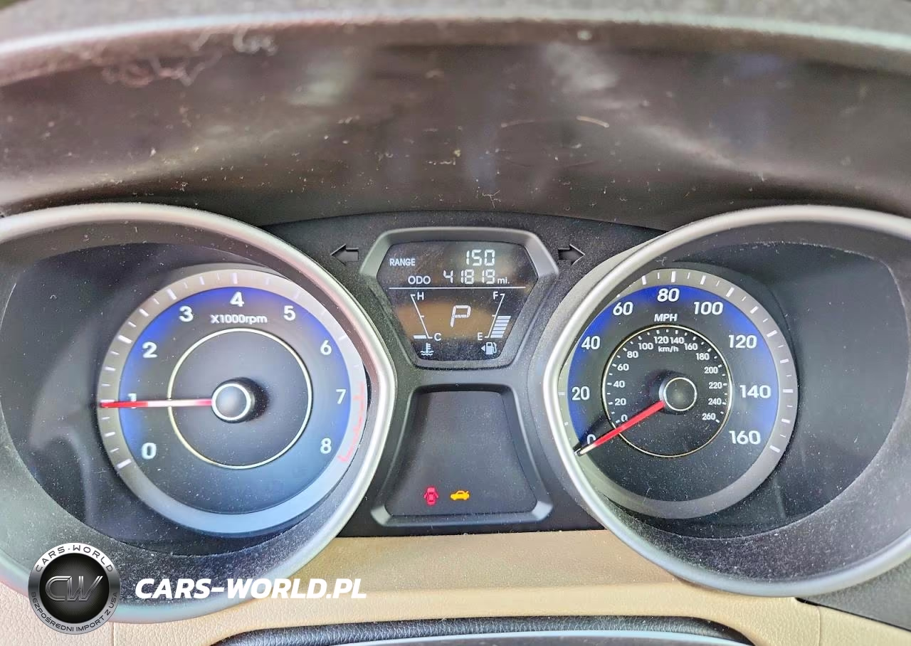 2013 Hyundai Elantra Gls VIN:KMHDH4AE5DU620607 - 9