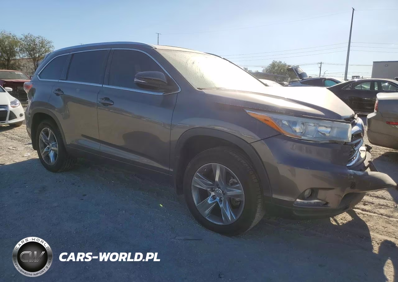 2015 Toyota Highlander Limited Platinum VIN:5TDDKRFH6FS074932 - 4