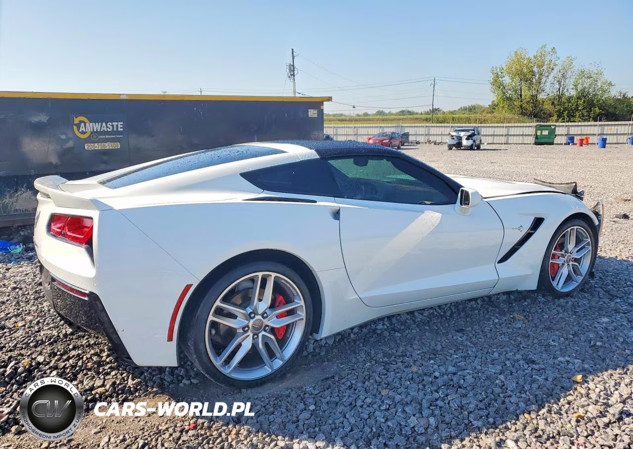 2015 Chevrolet Corvette Stingray 3Lt VIN:1G1YF2D79F5105340 - 3