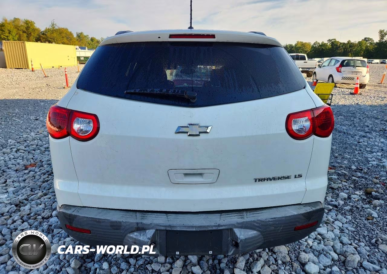 2011 Chevrolet Traverse Ls VIN:1GNKRFED3BJ411586 - 6