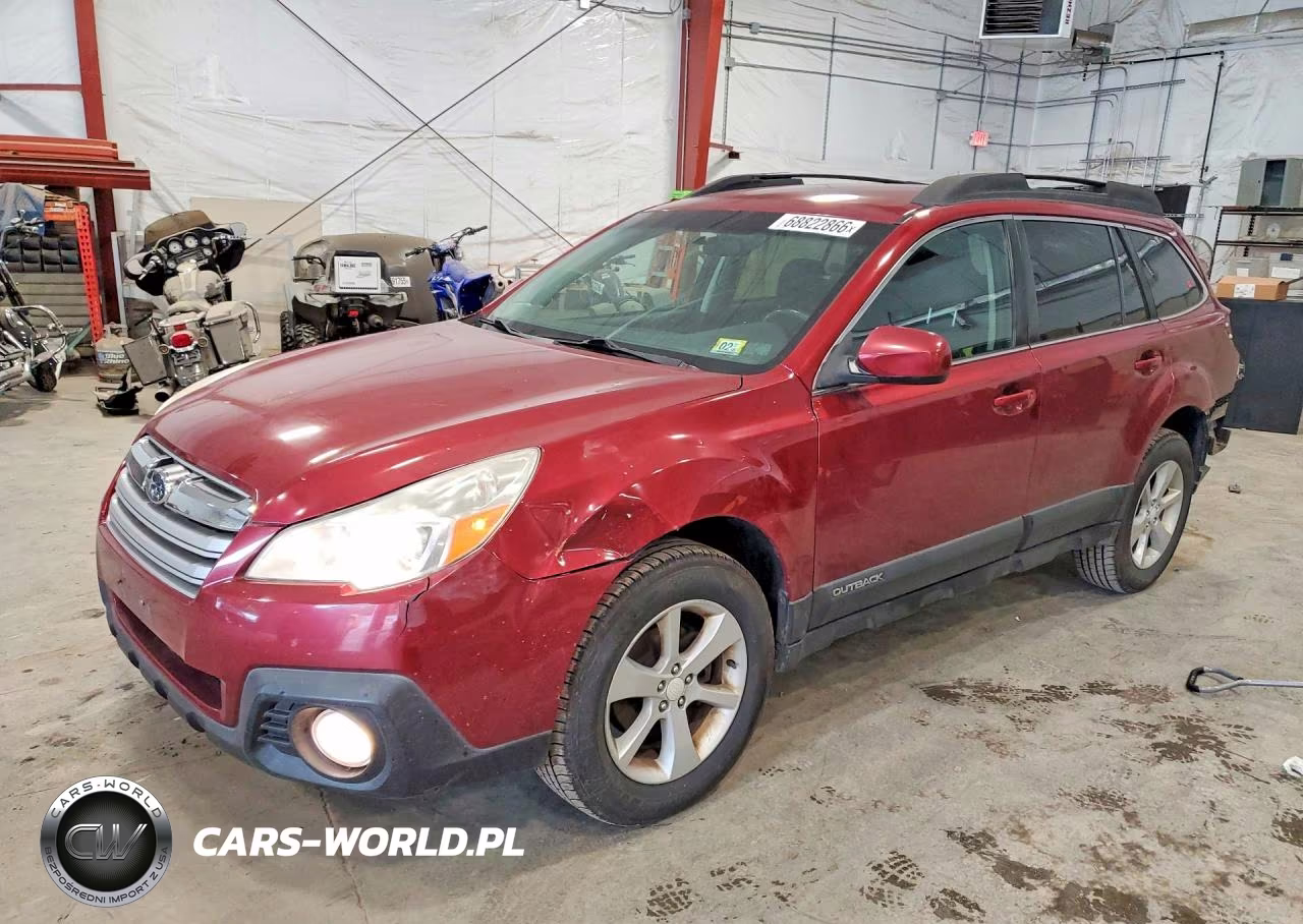 2014 Subaru Outback 2.5I Premium VIN:4S4BRBCC6E3328816 - 1