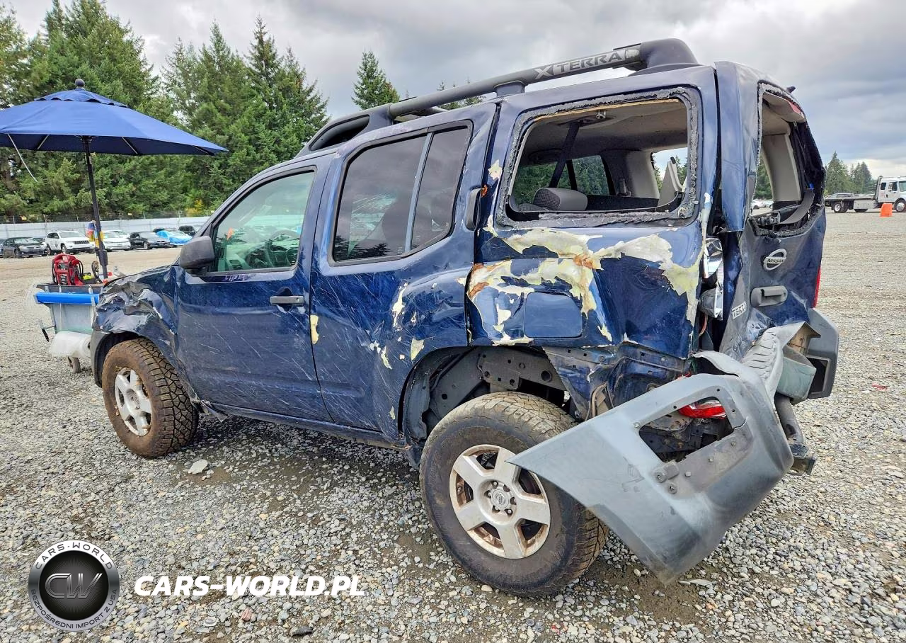 2007 Nissan Xterra X VIN:5N1AN08WX7C524646 - 2