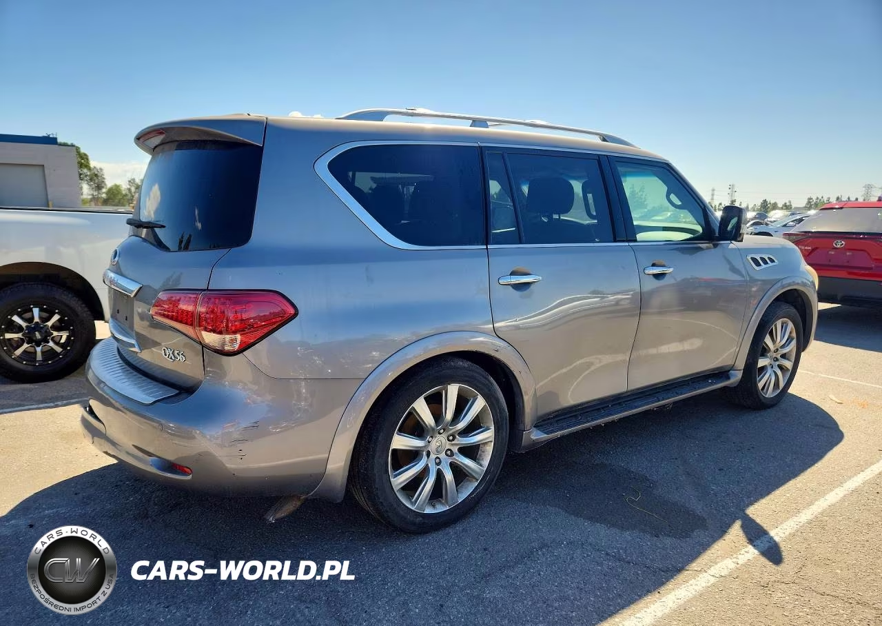 2012 Infiniti Qx56 Base VIN:JN8AZ2NC9C9317627 - 3