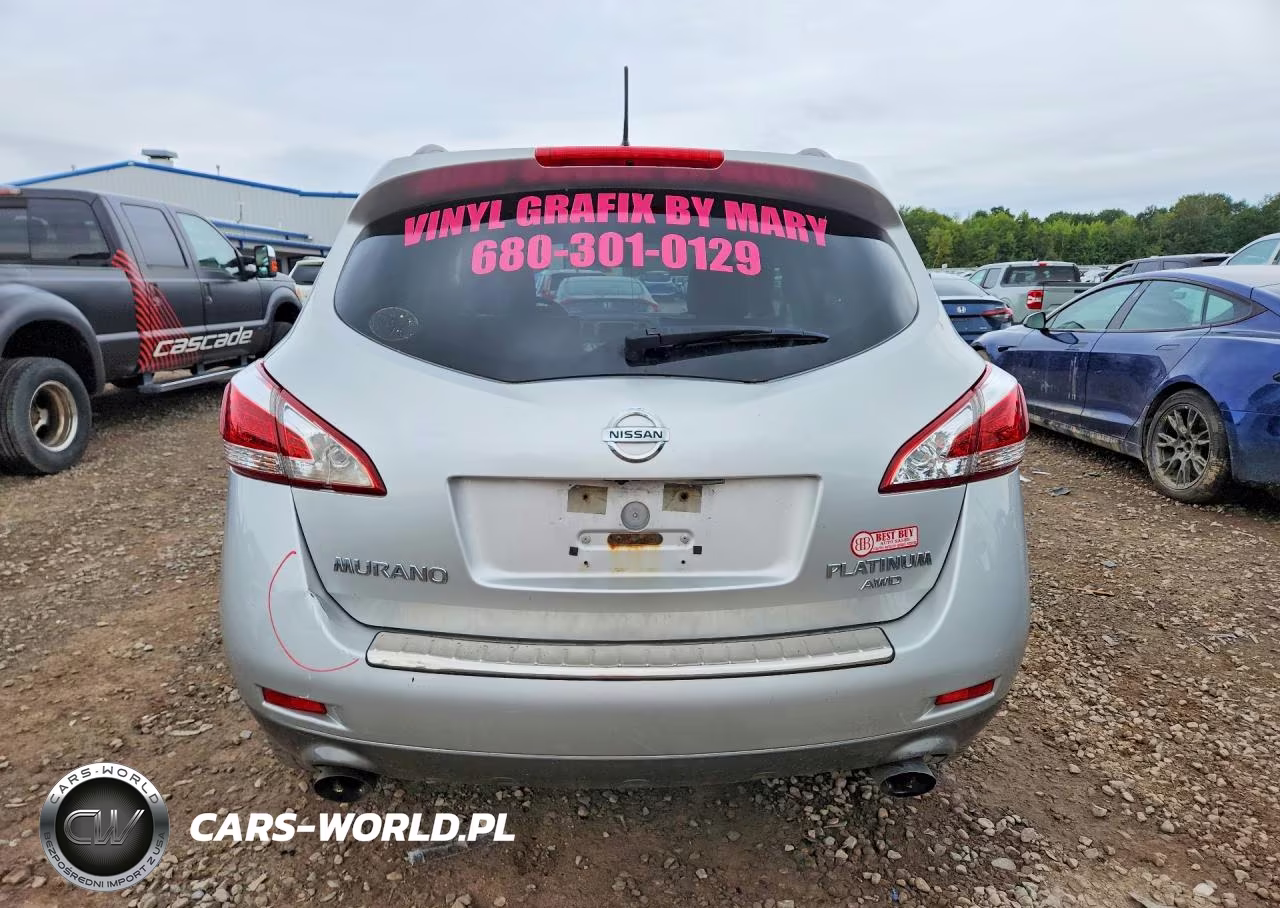 2014 Nissan Murano Le VIN:JN8AZ1MW0EW533070 - 6