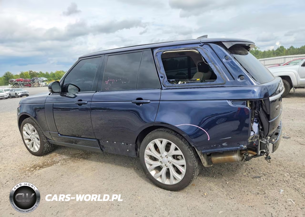 2020 Land Rover Range Rover Hse VIN:SALGS4RYXLA402205 - 2