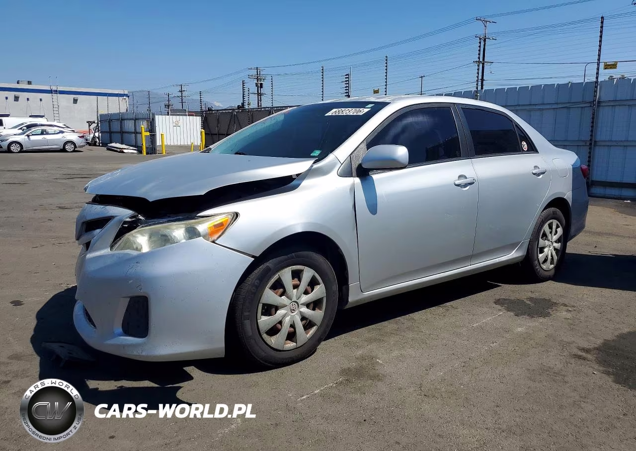 2011 Toyota Corolla Le VIN:JTDBU4EE6B9141713 - 1