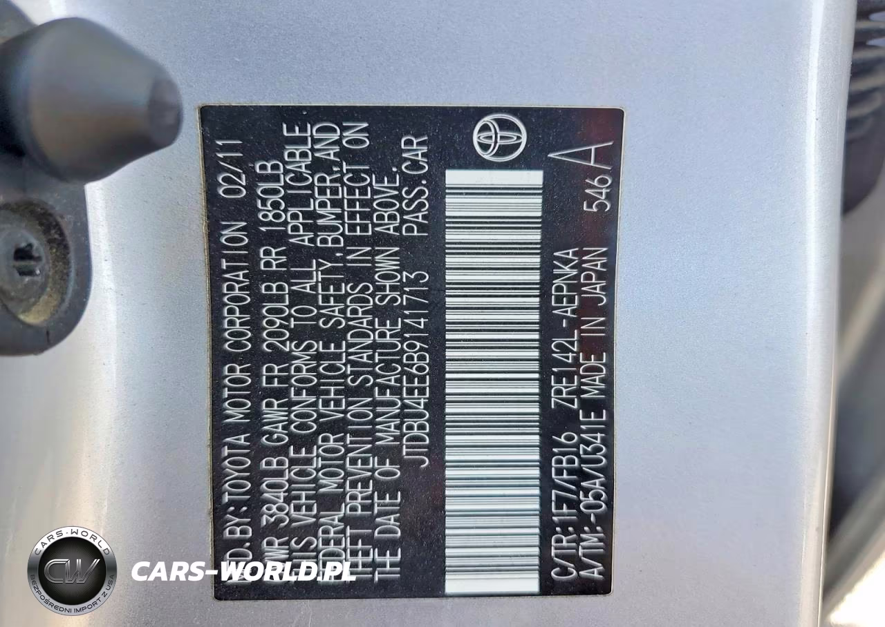 2011 Toyota Corolla Le VIN:JTDBU4EE6B9141713 - 12