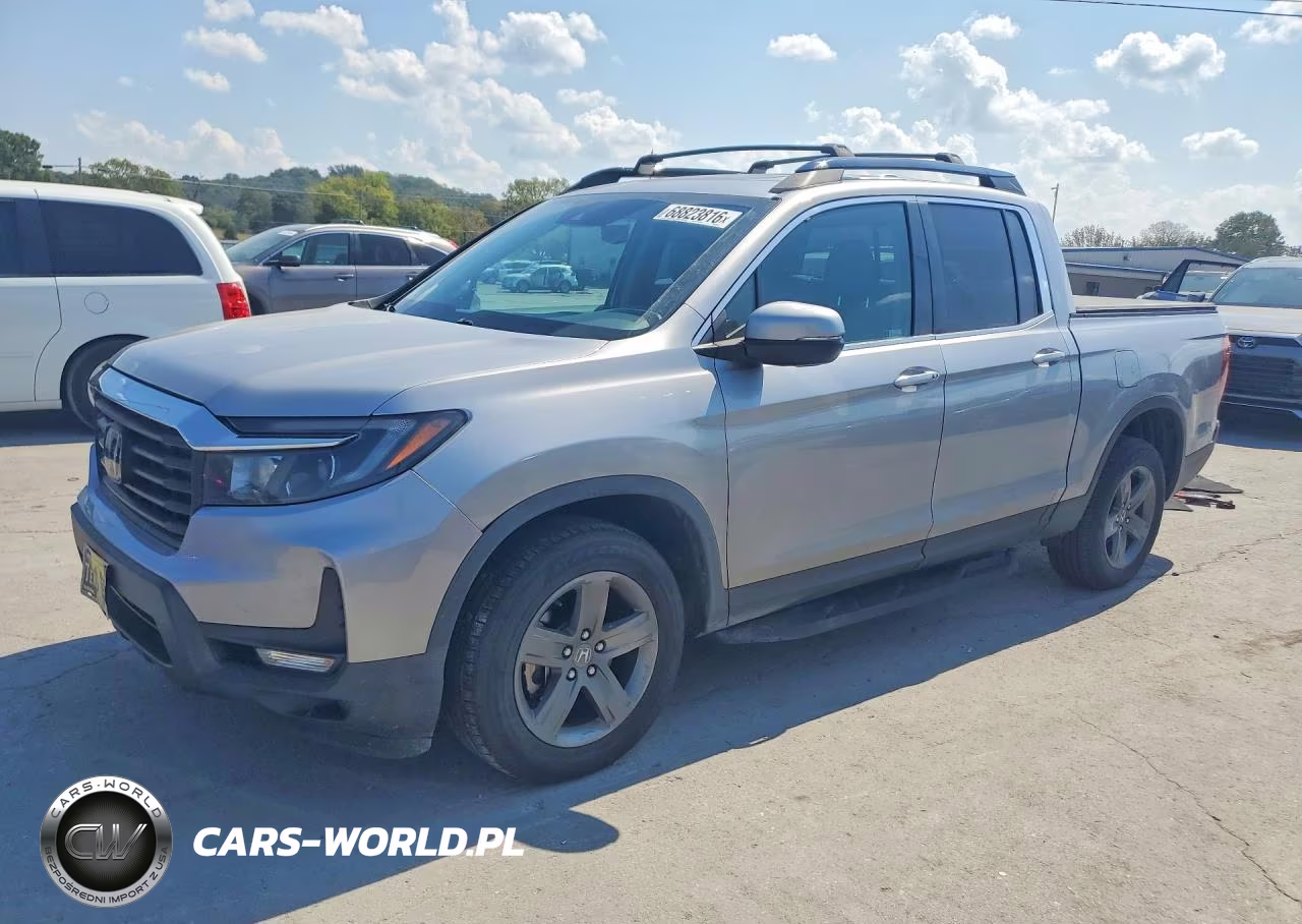 2021 Honda Ridgeline Rtl VIN:5FPYK3F5XMB008154 - 1