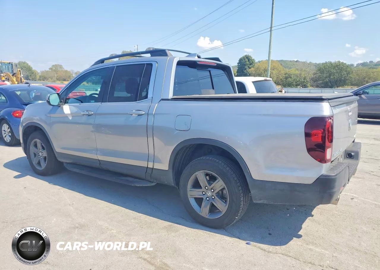 2021 Honda Ridgeline Rtl VIN:5FPYK3F5XMB008154 - 2
