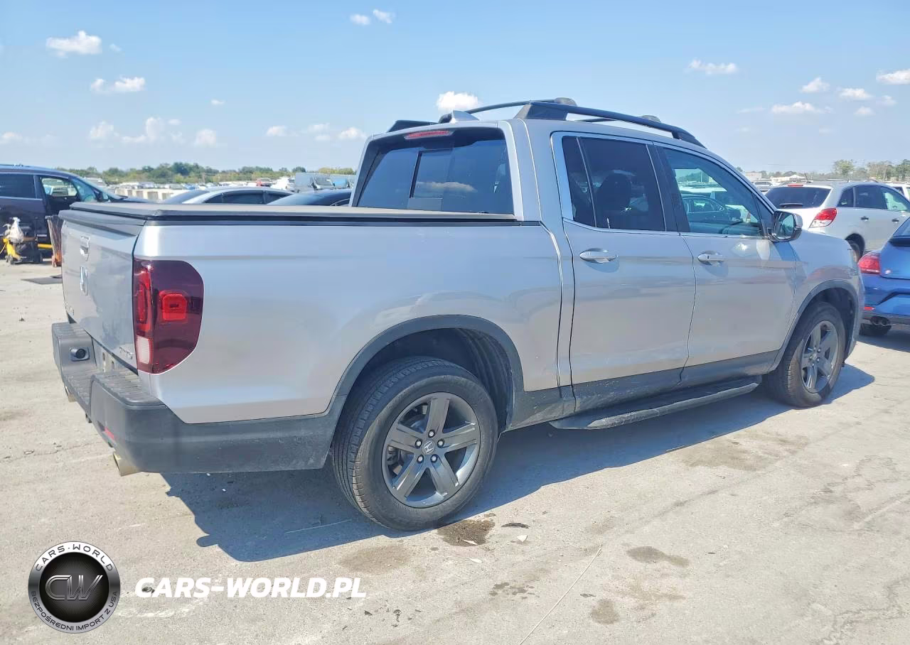 2021 Honda Ridgeline Rtl VIN:5FPYK3F5XMB008154 - 3