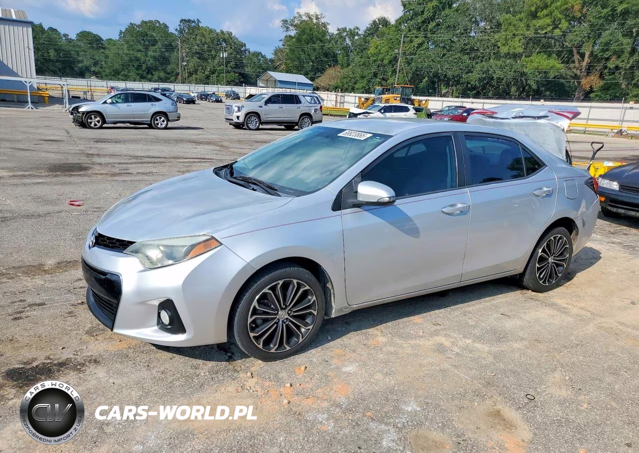 2015 Toyota Corolla S Plus VIN:5YFBURHE5FP226891 - 1