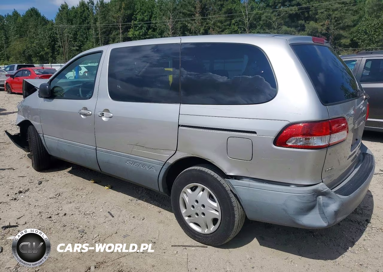 2001 Toyota Sienna Ce VIN:4T3ZF19C41U376092 - 2