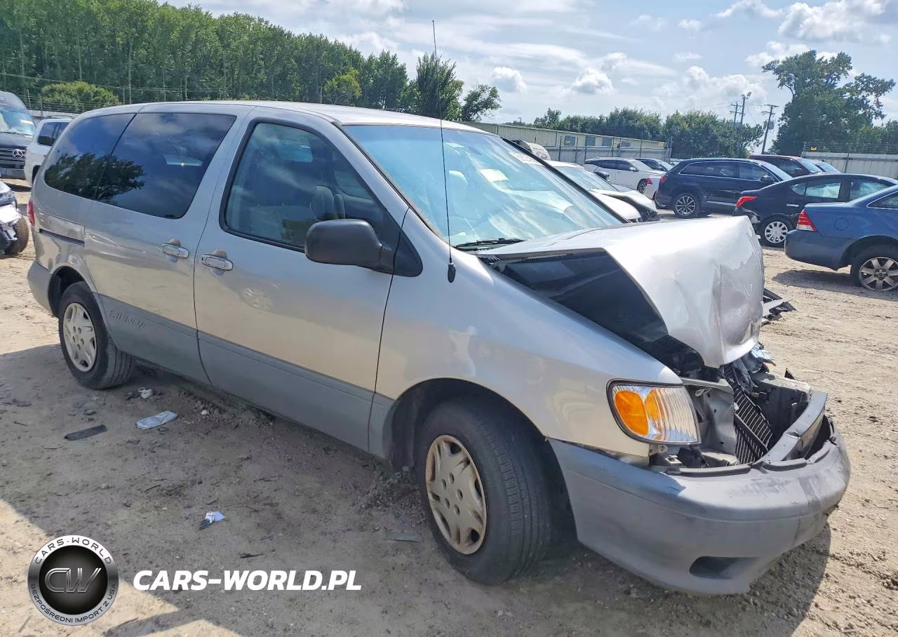 2001 Toyota Sienna Ce VIN:4T3ZF19C41U376092 - 4
