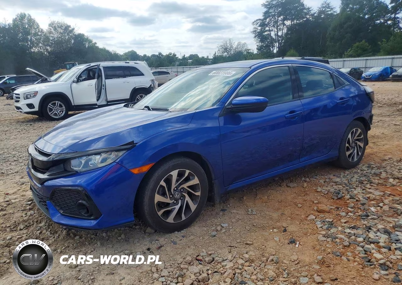 2017 Honda Civic Exl VIN:SHHFK7H77HU201436 - 1