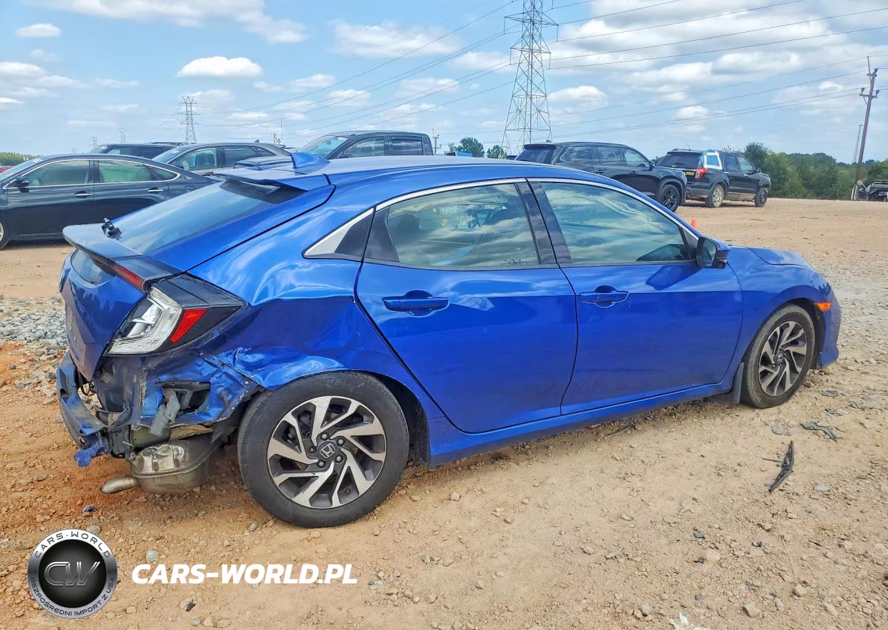 2017 Honda Civic Exl VIN:SHHFK7H77HU201436 - 3