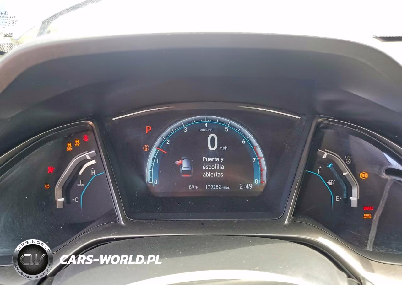 2017 Honda Civic Exl VIN:SHHFK7H77HU201436 - 9