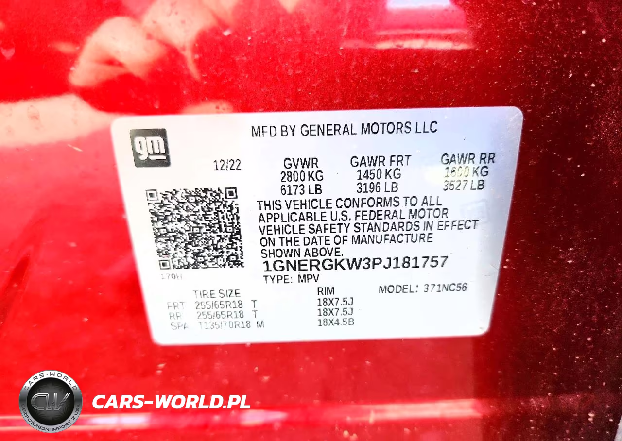 2023 Chevrolet Traverse Lt VIN:1GNERGKW3PJ181757 - 14