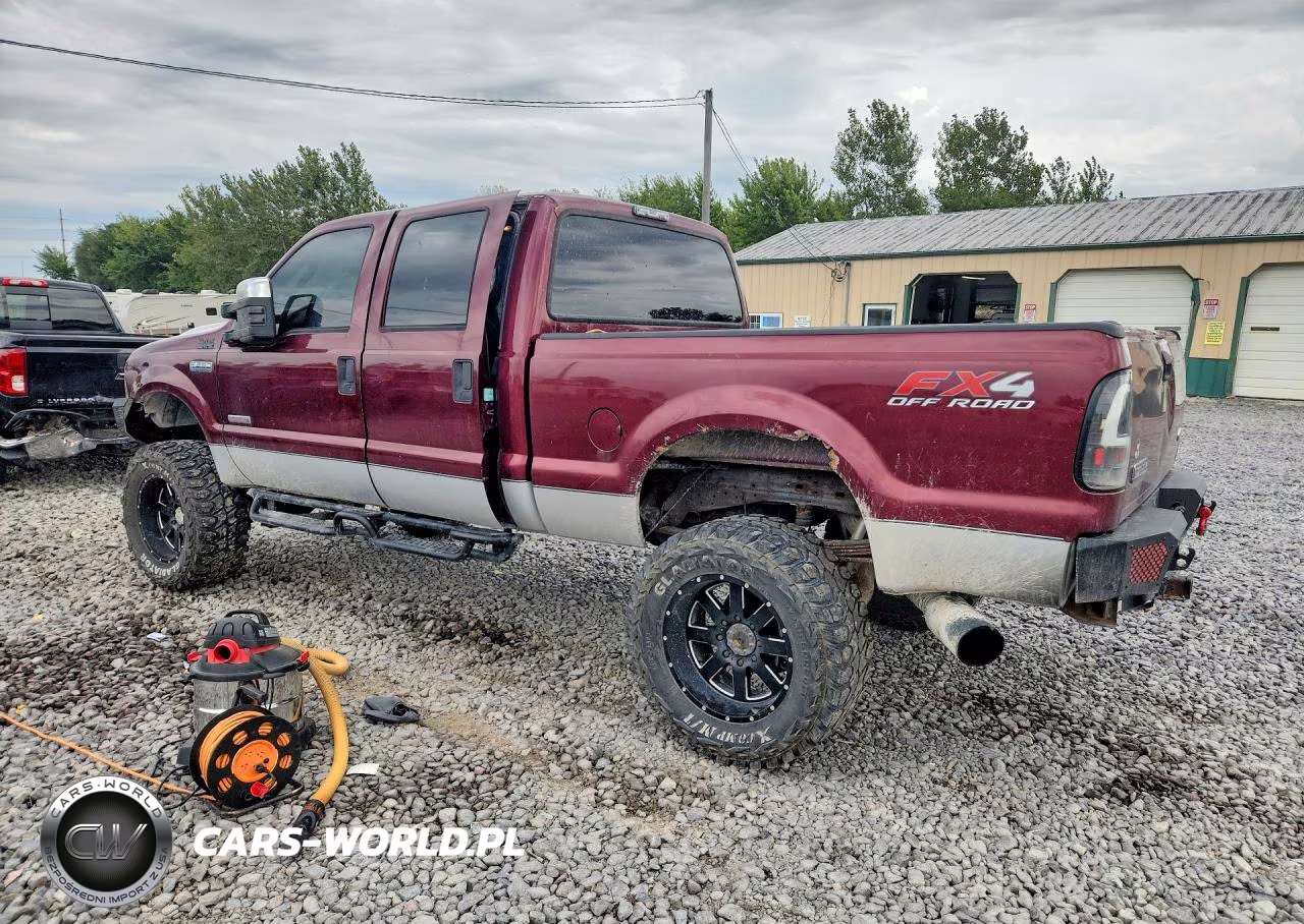 2006 Ford F250 Super Duty VIN:1FTSW21P16EB87033 - 2