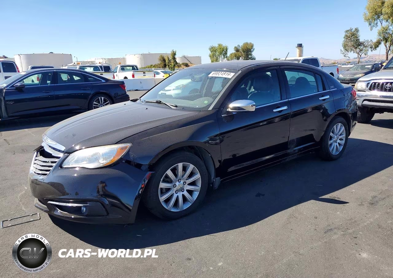 2013 Chrysler 200 Limited VIN:1C3CCBCG1DN514929 - 1